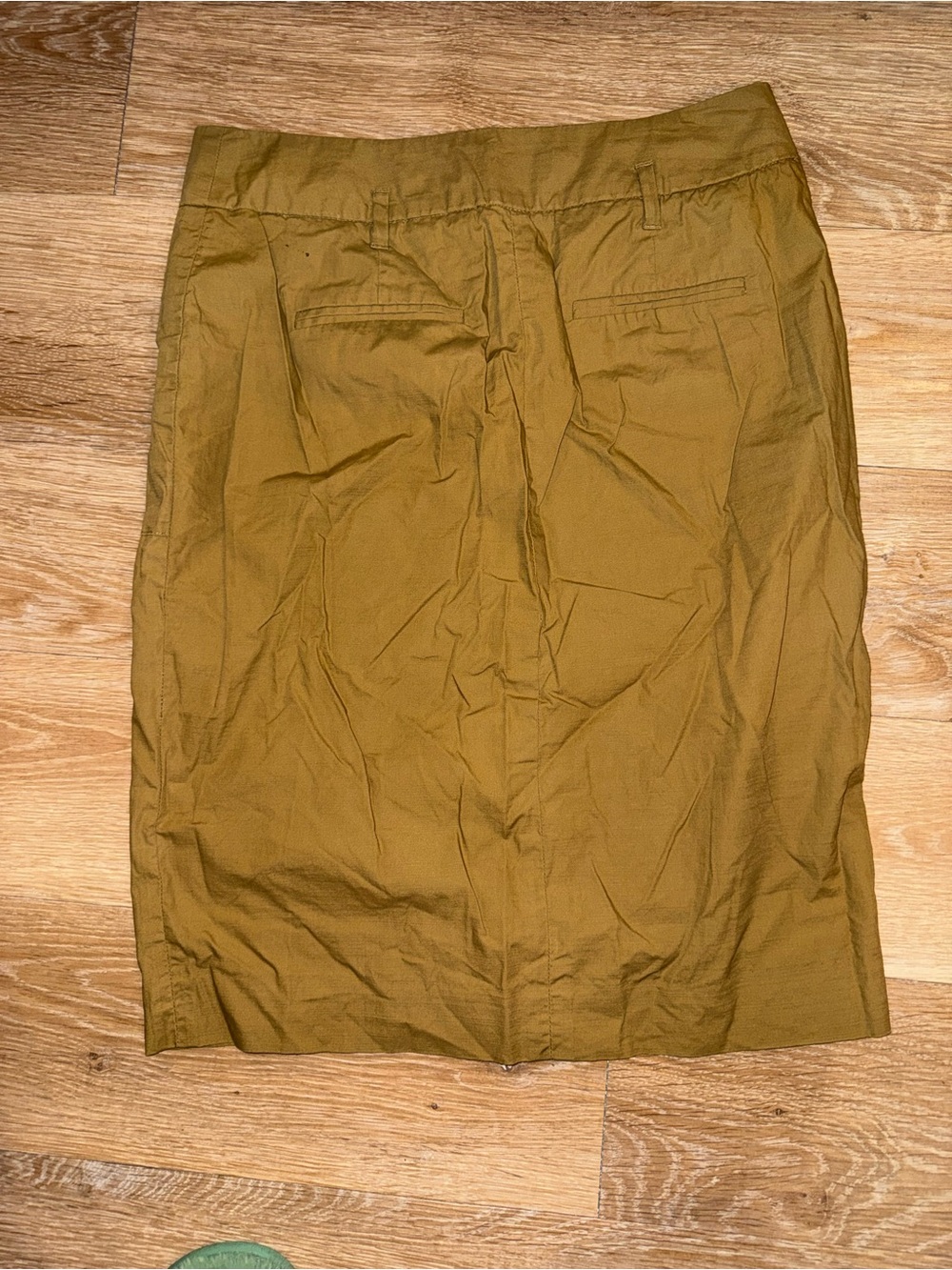 Banana Republic Olive Pencil Skirt